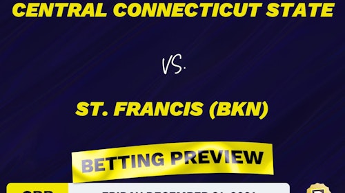 Central Connecticut State vs. St. Francis (BKN) CBB Predictions and Odds - Dec 31, 2021