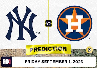 Yankees vs. Astros Prediction for MLB Friday [9/1/2023]