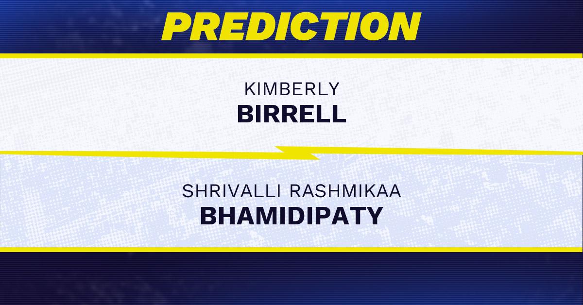 Kimberly Birrell vs. Shrivalli Rashmikaa Bhamidipaty prediction, odds, picks for 2025 WTA Chennai