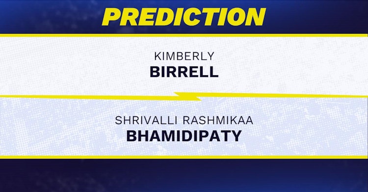 Kimberly Birrell vs Shrivalli Bhamidipaty Tennis Prediction.