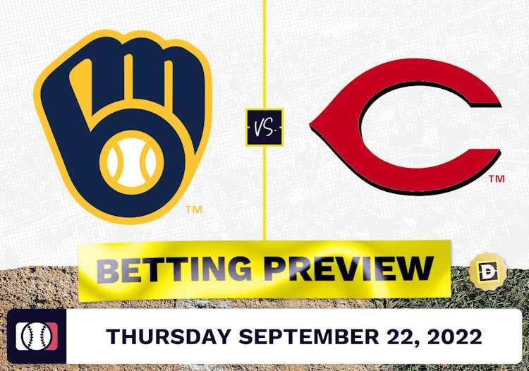 Brewers vs. Reds Prediction and Odds - Sep 22, 2022