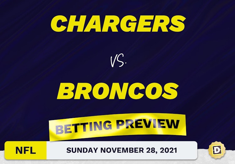 Chargers vs. Broncos Predictions and Odds - Nov 28, 2021