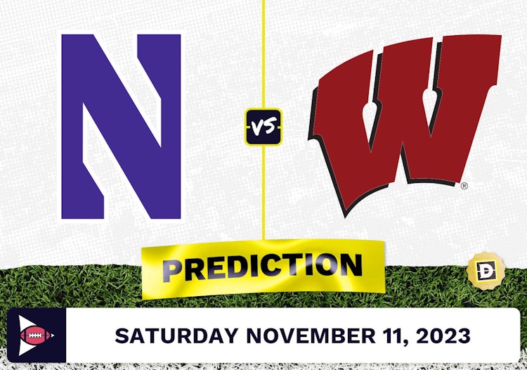 Northwestern vs. Wisconsin CFB Prediction and Odds - November 11, 2023