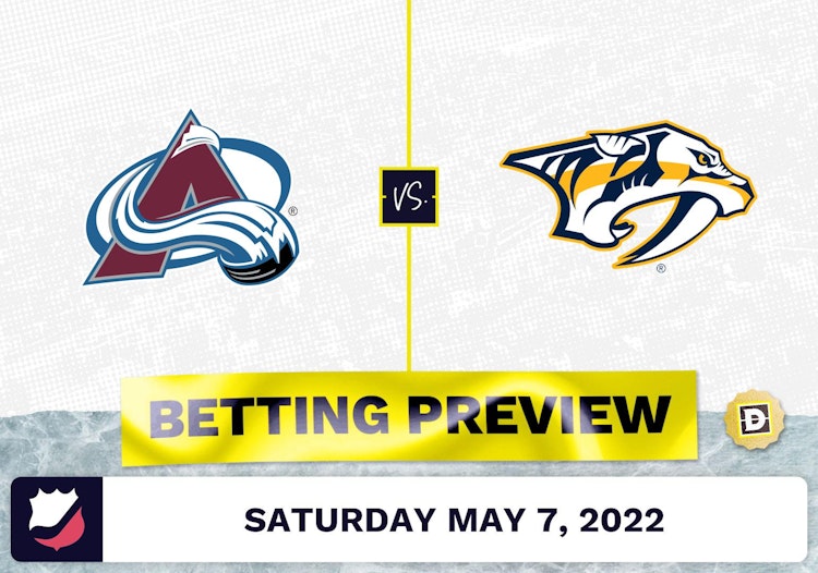 Avalanche vs. Predators Prediction and Odds - May 7, 2022