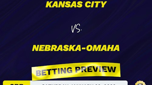 Kansas City vs. Nebraska-Omaha CBB Predictions and Odds - Jan 29, 2022