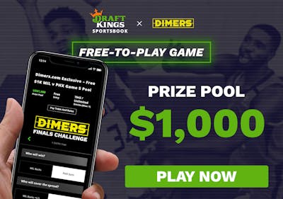 EXCLUSIVE: Dimers x DraftKings Sportsbook Free to Play Game - NBA Finals Game 5