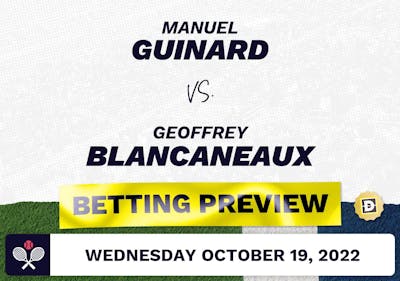 Manuel Guinard vs. Geoffrey Blancaneaux Predictions - Oct 19, 2022