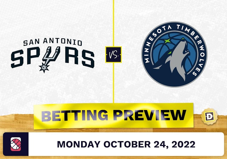 Spurs vs. Timberwolves Prediction and Odds - Oct 24, 2022