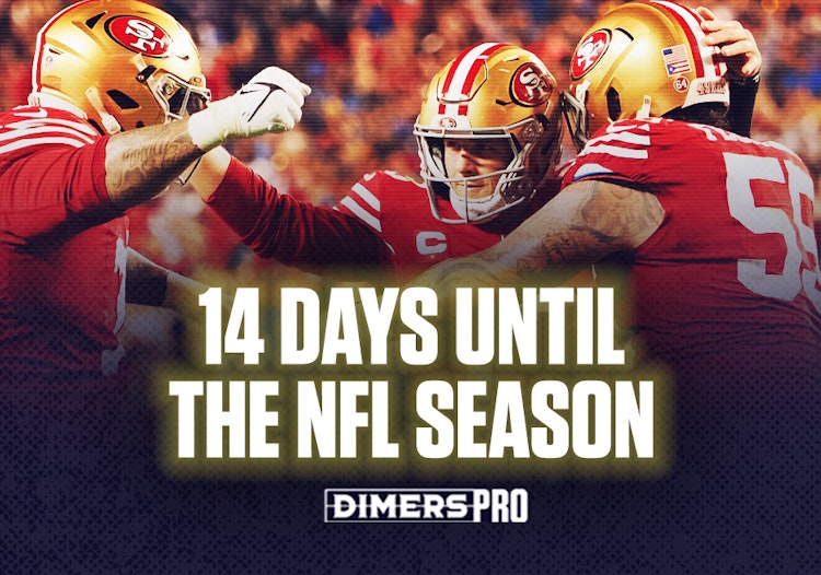The San Francisco 49ers are once again projected atop the NFL standings.