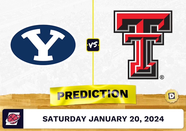 BYU vs. Texas Tech Prediction, Odds, College Basketball Picks [1/20/2024]