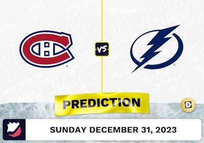 Montreal Canadiens vs. Tampa Bay Lightning Prediction, Odds, NHL Picks  [12/31/2023]