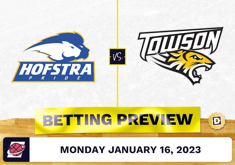 Hofstra vs. Towson CBB Prediction and Odds - Jan 16, 2023