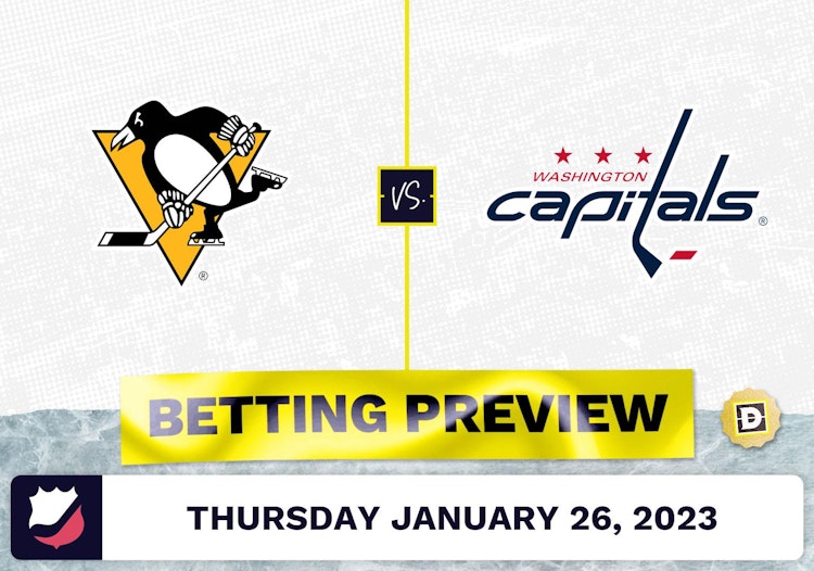 Penguins vs. Capitals Prediction and Odds - Jan 26, 2023