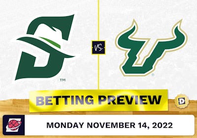Stetson vs. South Florida CBB Prediction and Odds - Nov 14, 2022