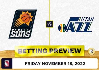 Suns vs. Jazz Prediction and Odds - Nov 18, 2022