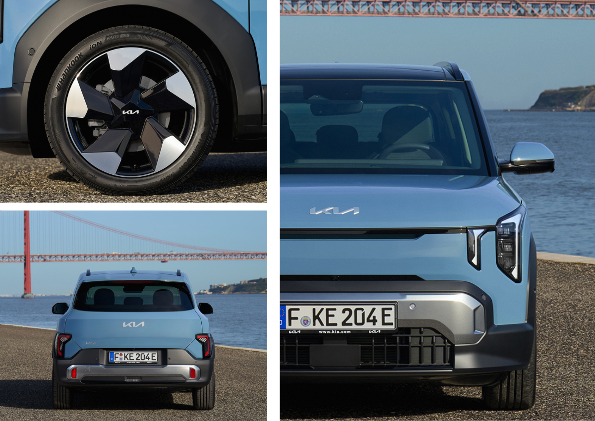 Das Exterieur des Kia EV2.