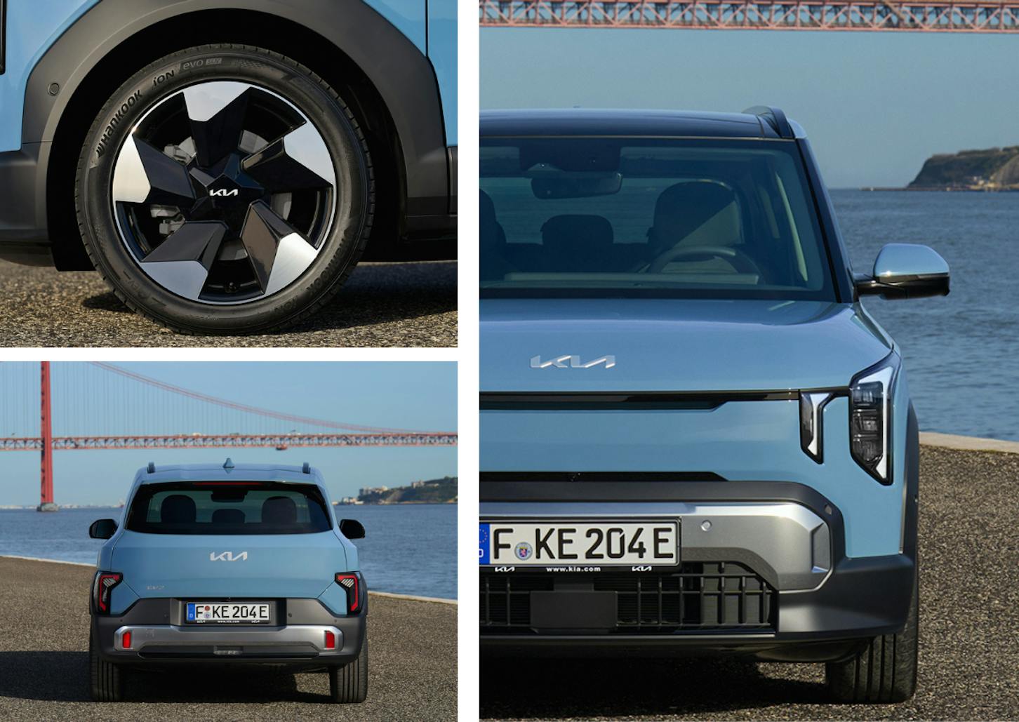 Das Exterieur des Kia EV2.