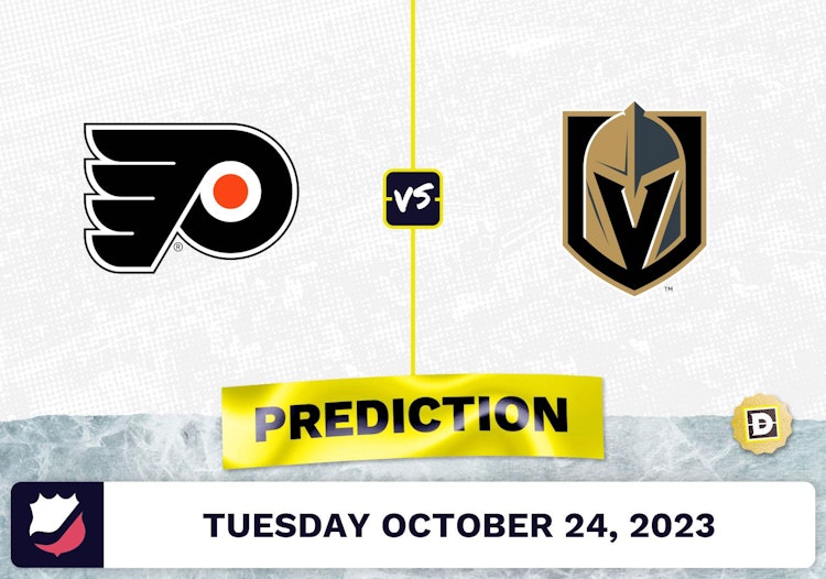 Flyers vs. Golden Knights Prediction and Odds - October 24, 2023