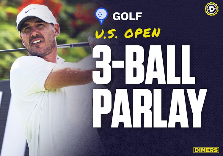 PGA TOUR Golf Bets: U.S. Open 3-Ball Picks and Parlay