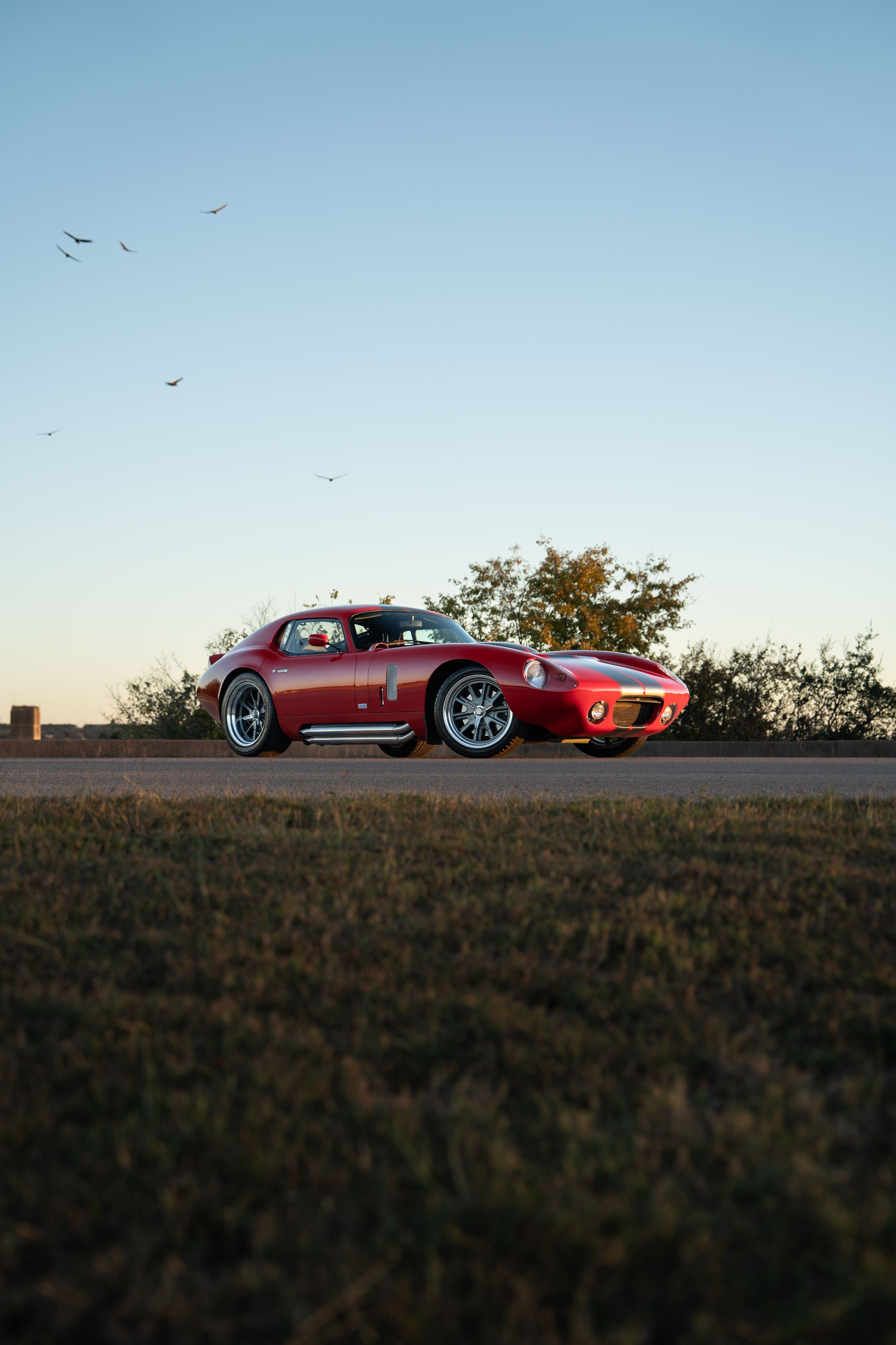 1965 Superformance Shelby Daytona CSX9114 in Monza Red.