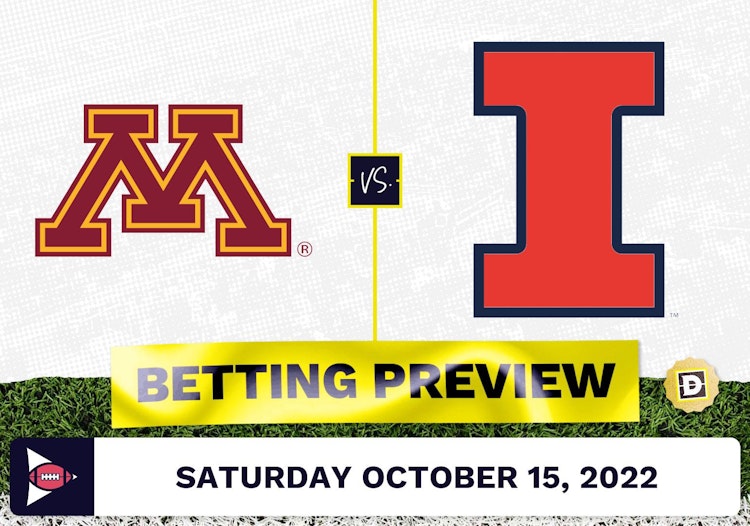 Minnesota vs. Illinois CFB Prediction and Odds - Oct 15, 2022