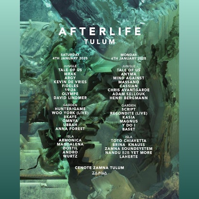 Afterlife Tulum 2025 @ Zamna Festival Tulum