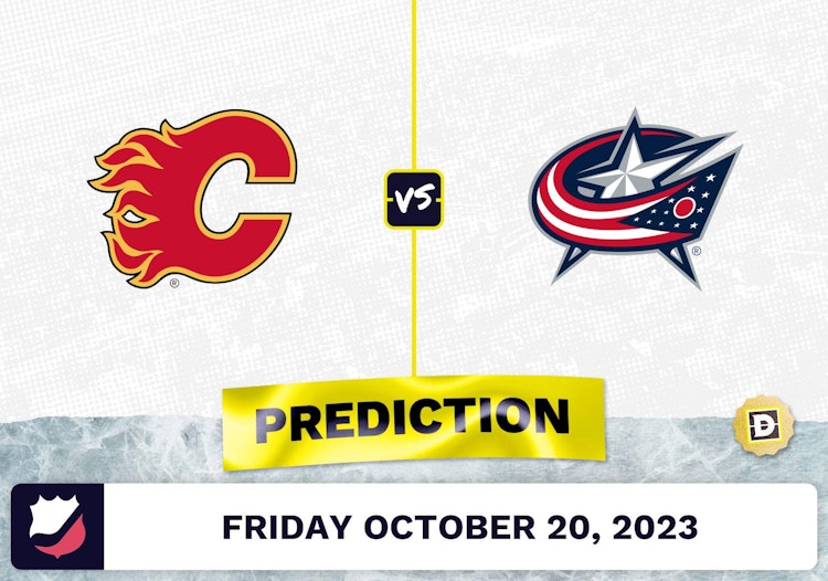 Flames vs. Blue Jackets Prediction and Odds - October 20, 2023