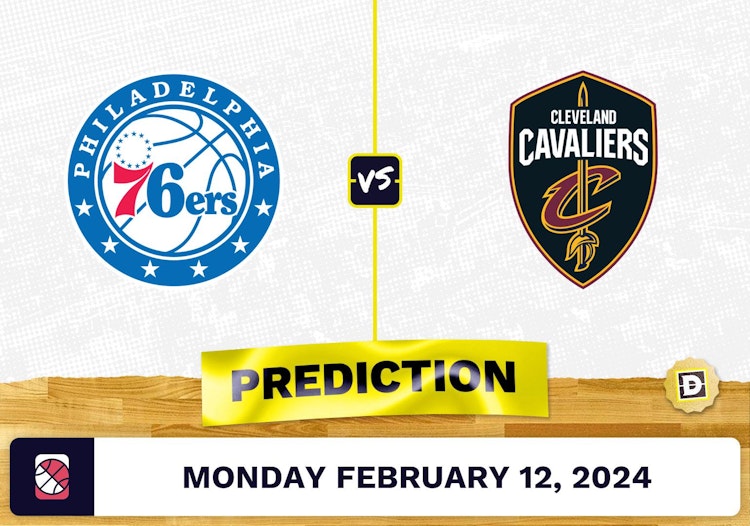 Philadelphia 76ers vs. Cleveland Cavaliers Prediction, Odds, NBA Picks [2/12/2024]