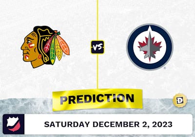 Chicago Blackhawks vs. Winnipeg Jets Prediction and Odds - December 2, 2023