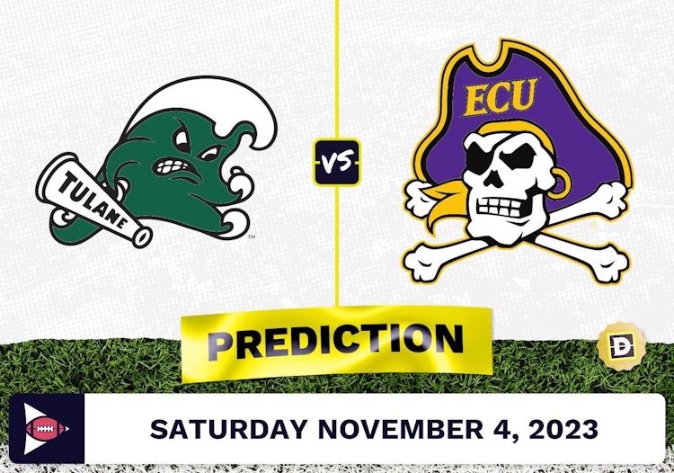 Tulane vs. East Carolina CFB Prediction and Odds - November 4, 2023