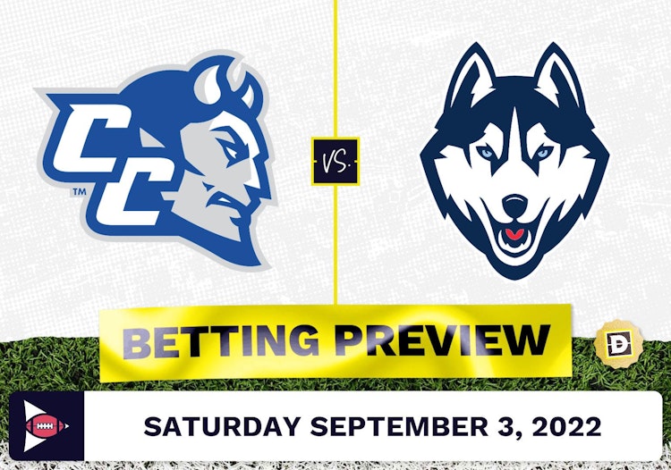 Central Connecticut State vs. Connecticut CFB Prediction and Odds - Sep 3, 2022