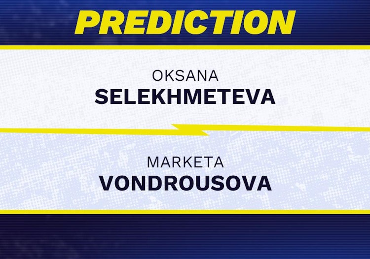 Oksana Selekhmeteva vs Marketa Vondrousova Tennis Prediction.