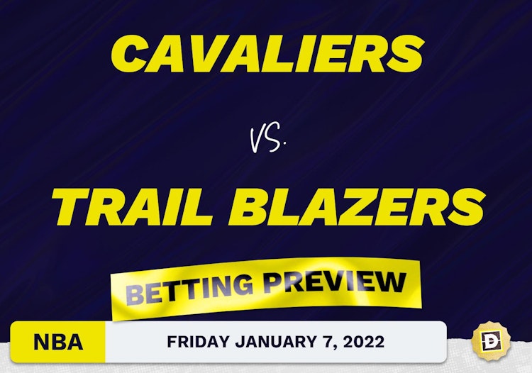 Cavaliers vs. Trail Blazers Predictions and Odds - Jan 7, 2022