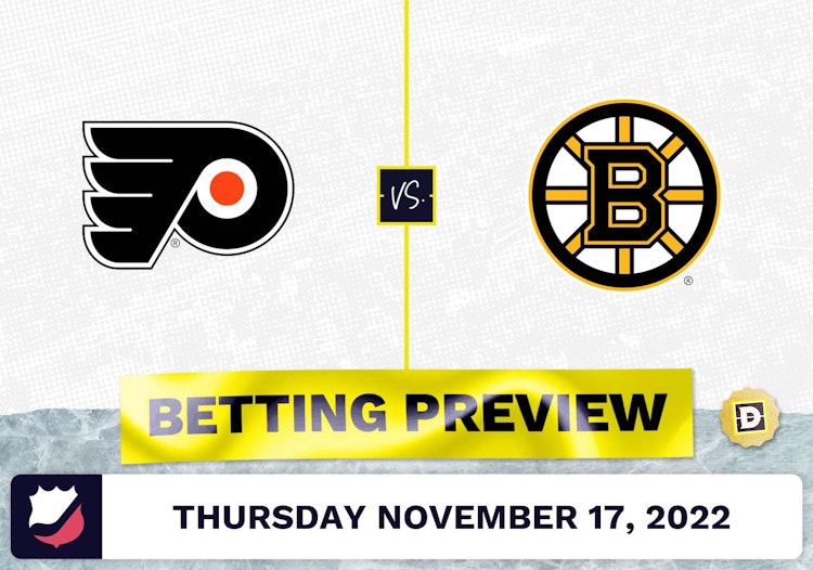 Flyers vs. Bruins Prediction and Odds - Nov 17, 2022