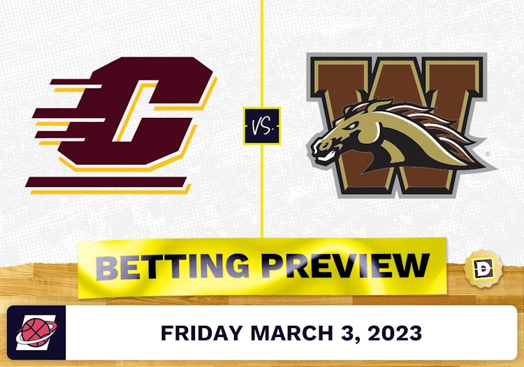 Central Michigan vs. Western Michigan CBB Prediction and Odds - Mar 3, 2023