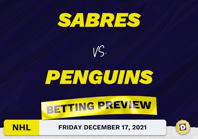 Sabres vs. Penguins Predictions and Odds - Dec 17, 2021