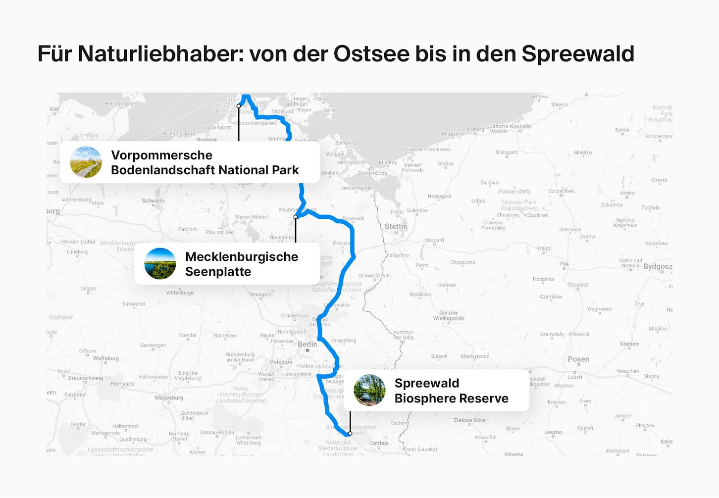 Roadtrip Ostdeutschland – Route: Von der Ostsee bis in den Spreewald