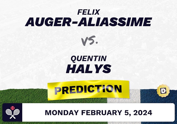 Felix Auger-Aliassime vs. Quentin Halys Prediction, Odds, Picks for ATP Marseille 2024