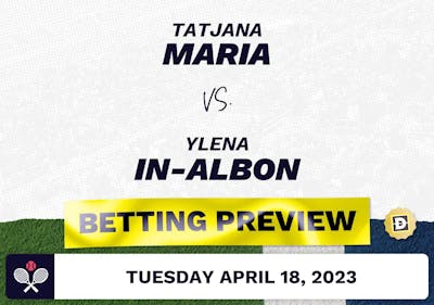 Tatjana Maria vs. Ylena In-Albon Predictions - Apr 18, 2023