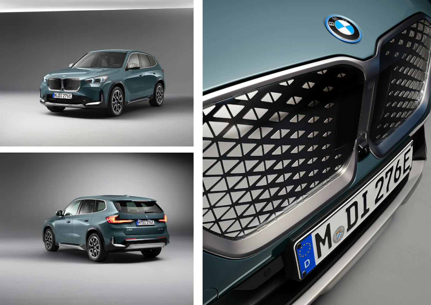 Das Exterieur des BMW iX1.