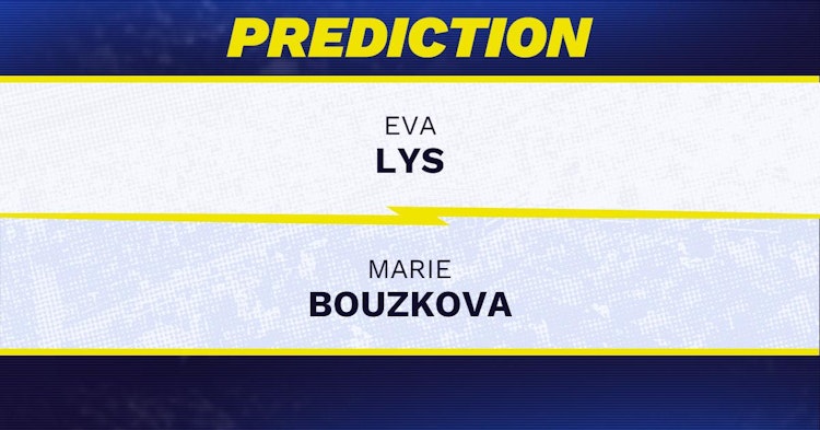 Eva Lys vs Marie Bouzkova Tennis Prediction.