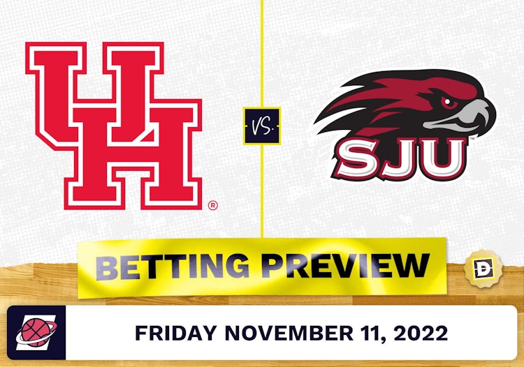 Houston vs. Saint Joseph's (PA) CBB Prediction and Odds - Nov 11, 2022