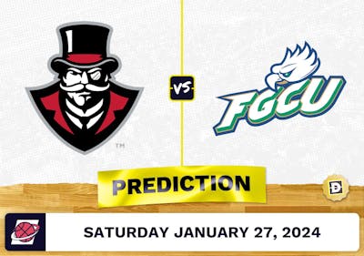 Austin Peay vs. Florida Gulf Coast Prediction, Odds, College Basketball Picks [1/27/2024]