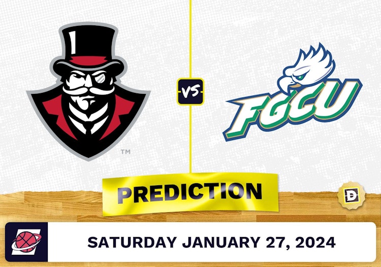 Austin Peay vs. Florida Gulf Coast Prediction, Odds, College Basketball Picks [1/27/2024]