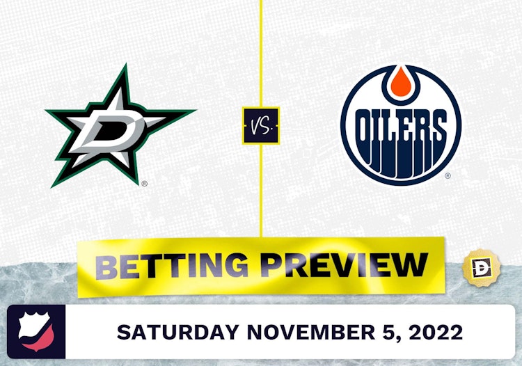 Stars vs. Oilers Prediction and Odds - Nov 5, 2022