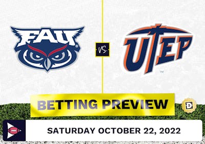 Florida Atlantic vs. Texas-El Paso CFB Prediction and Odds - Oct 22, 2022