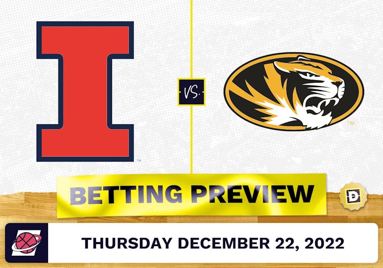 Illinois vs. Missouri CBB Prediction and Odds - Dec 22, 2022