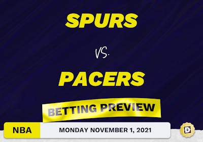 Spurs vs. Pacers Predictions and Odds - Nov 1, 2021