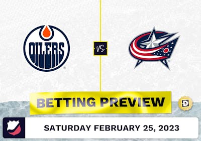 Oilers vs. Blue Jackets Prediction and Odds - Feb 25, 2023