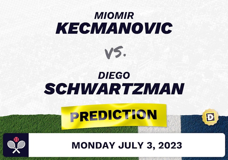 Miomir Kecmanovic vs. Diego Schwartzman Prediction - Wimbledon 2023